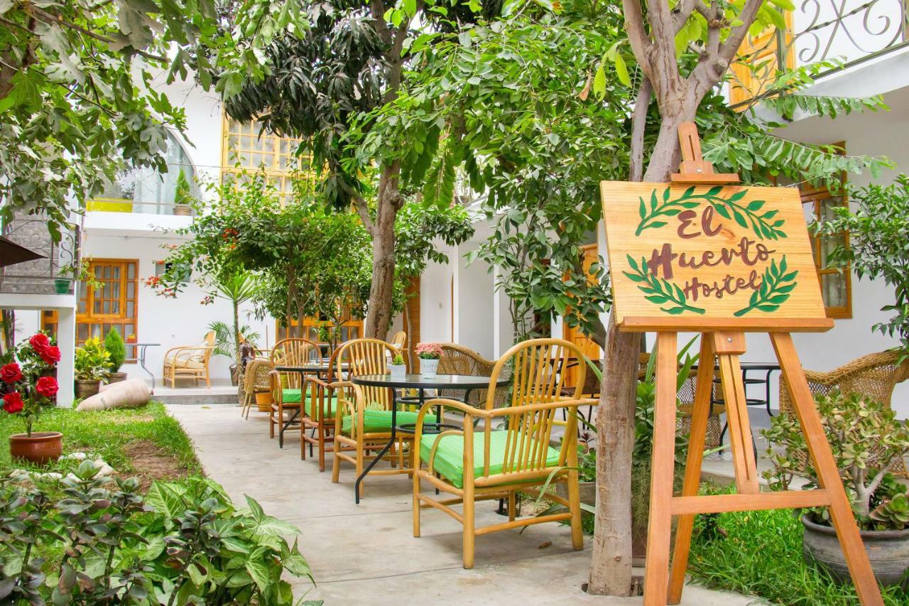 El Huerto Hostel Ica Exterior photo